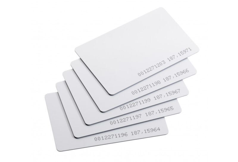 EM-CARD - Numbered EM ISO (printable) White Card