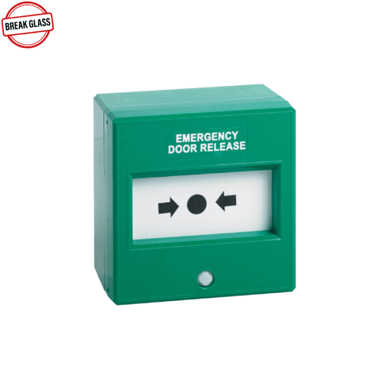 KGG300SG Green Triple Pole Break Glass
