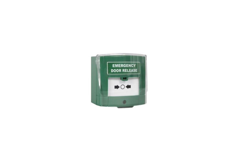 KGG300SG-LSRC Green Resettable Triple Pole Break Glass with Sounder & LED