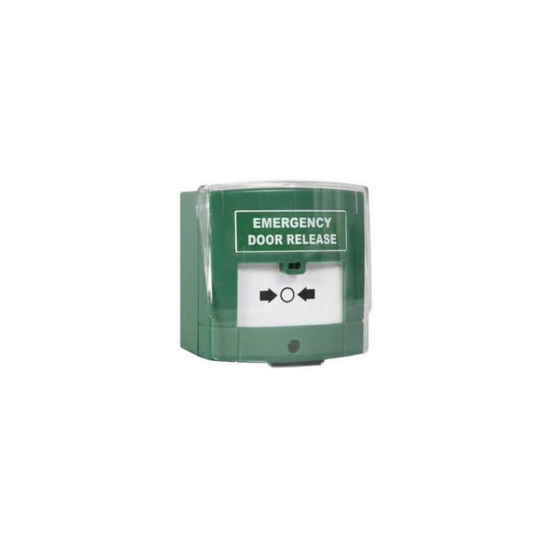 KGG300SG-LSRC Green Resettable Triple Pole Break Glass with Sounder & LED
