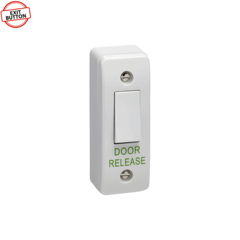 SPB001A - Surface Narrow Plastic Exit Button