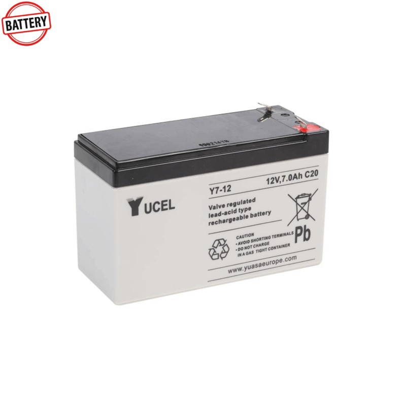 BAT7 - Yuasa 12V 7AH Rechargeable Battery