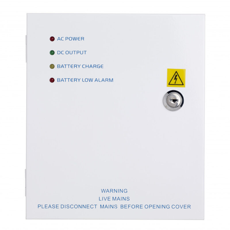 12Vdc 5 amp multi-indicator power supply unit