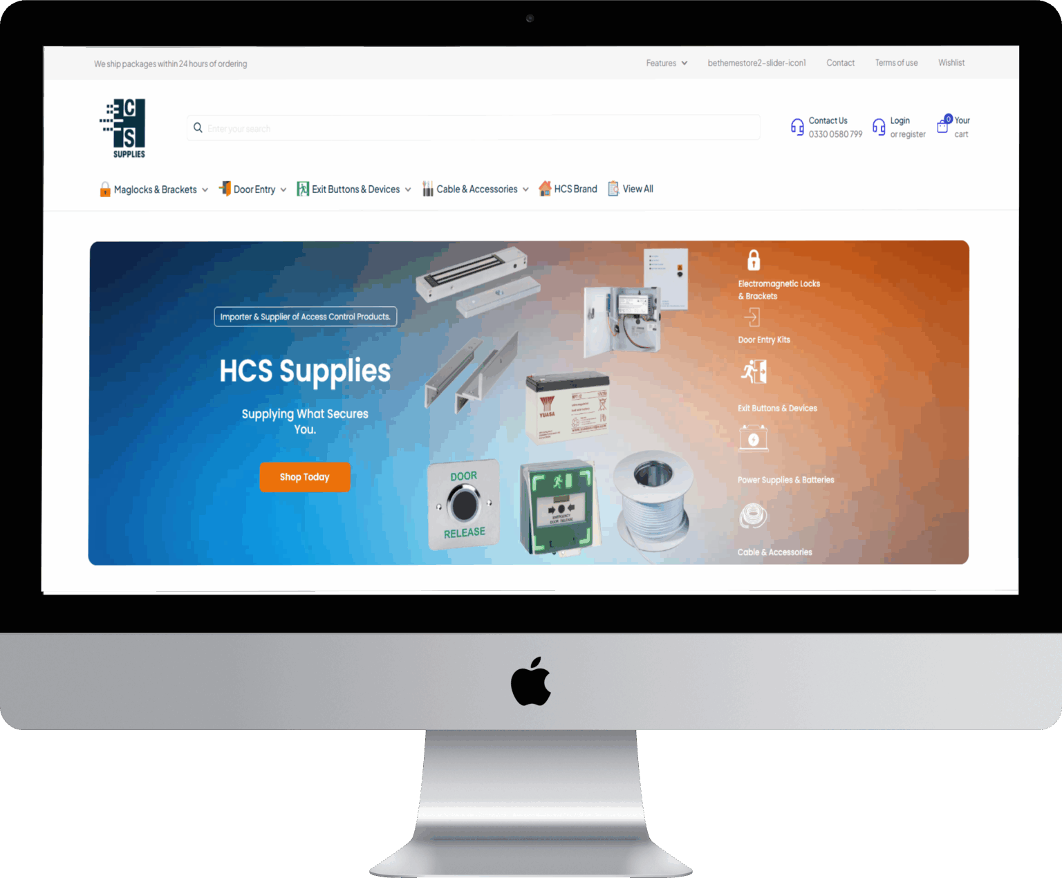 Access Control Products | Security Product Distributor | HCS