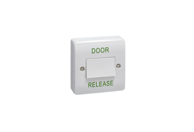 Surface plastic 48mm wide exit button - DRB001
