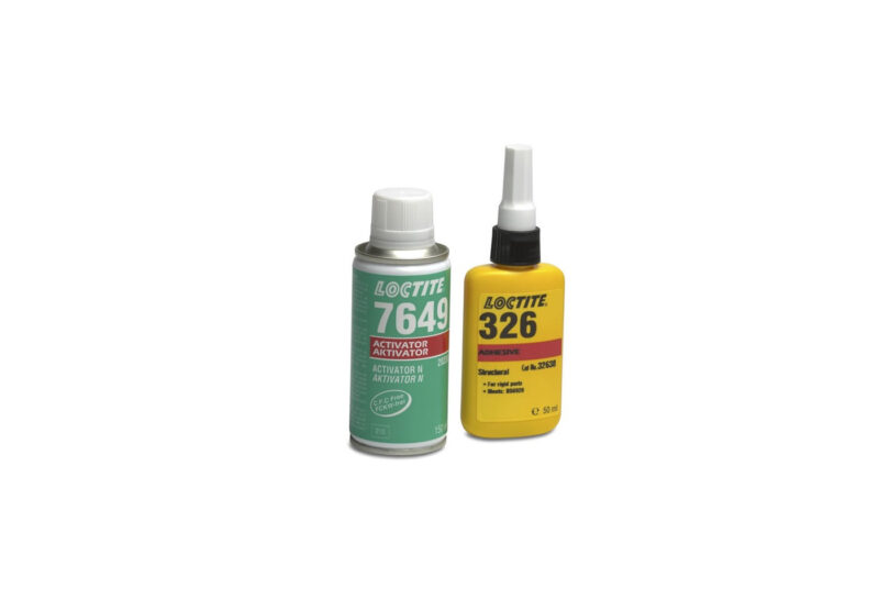 Glass door fixing glue