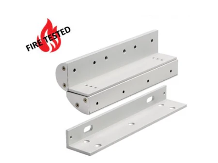 EM500ZLDC-FIRE - Double covered Z & L Bracket for standard fire rated maglocks