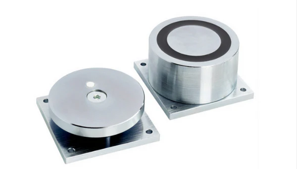 EXT-R12/24 - External round stainless steel maglock 12/24Vdc
