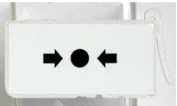 MX04E - Resettable plastic element for round w/proof break glass