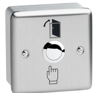 SPB-BSS(S) - Surface 23mm stainless steel exit button