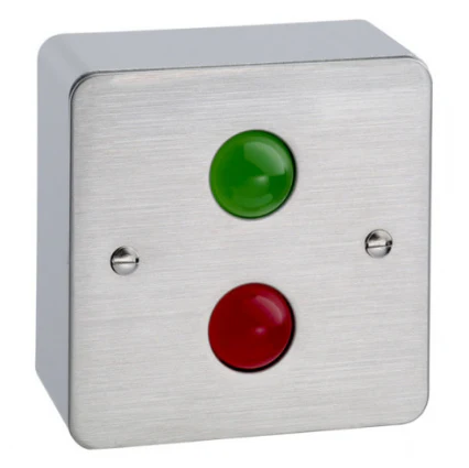 TLM200 - Surface metal traffic light 12Vdc