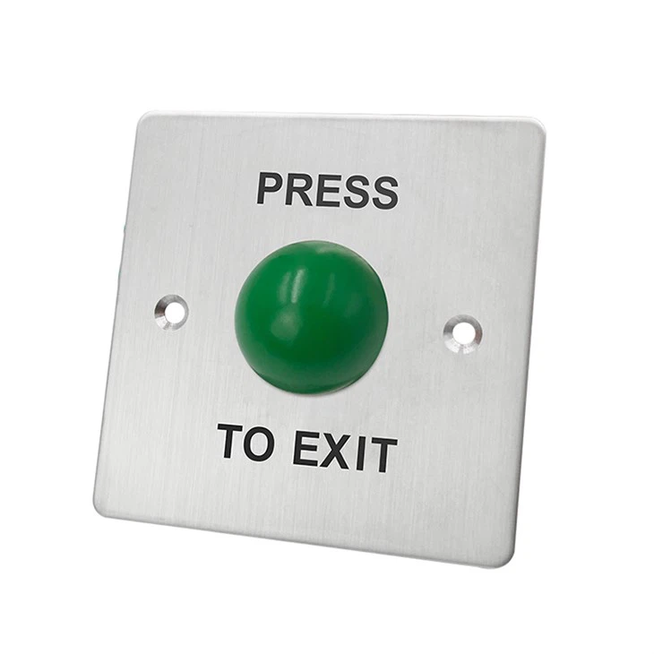 Mushroom Press To Exit Button With NC/NO/COM Contacts