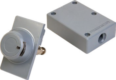 9871500 Mifare lock with handle set, colour Light Grey set of 5 PCE’s