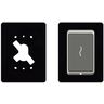 C300321	T11 DRESS PLATE BLACK PK 10