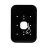 C300326	T30 DRESS PLATE BLACK PK5